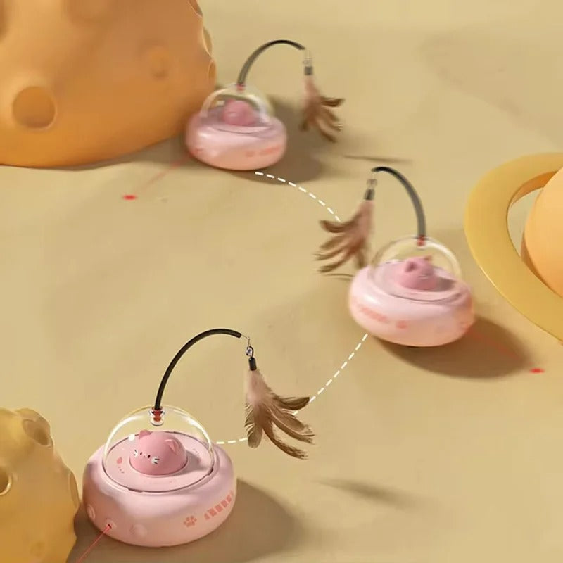 Mini Cat UFO- Interactive Smart Cat Toy