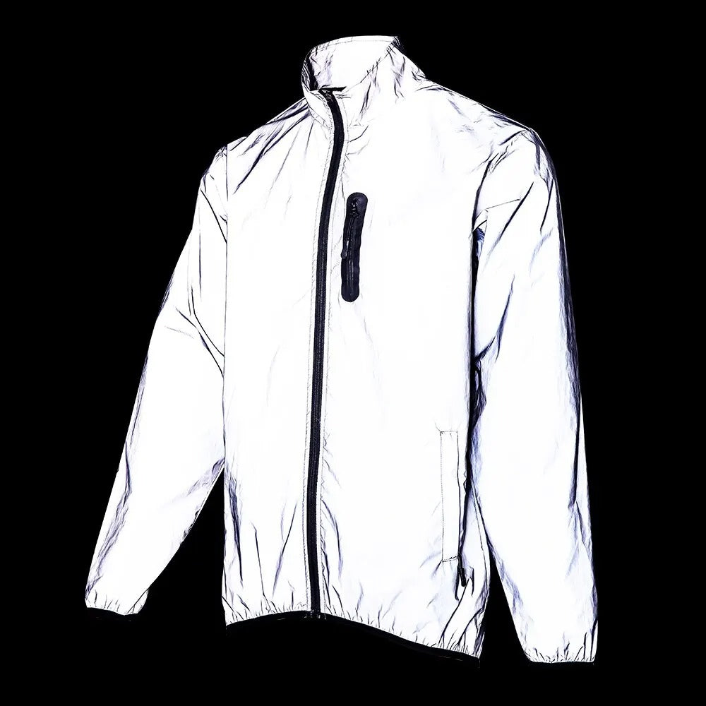 Premium Fully Reflective Walking, Cycling and Horse Riding Outdoor Jacket Hoodless