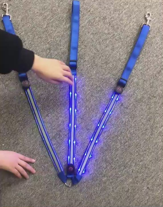 Equestrian LED Horse Breastplate - High Visibility - Safety - Rechargeable